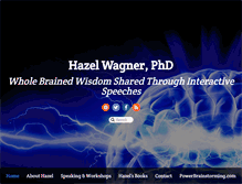 Tablet Screenshot of hazelwagner.com